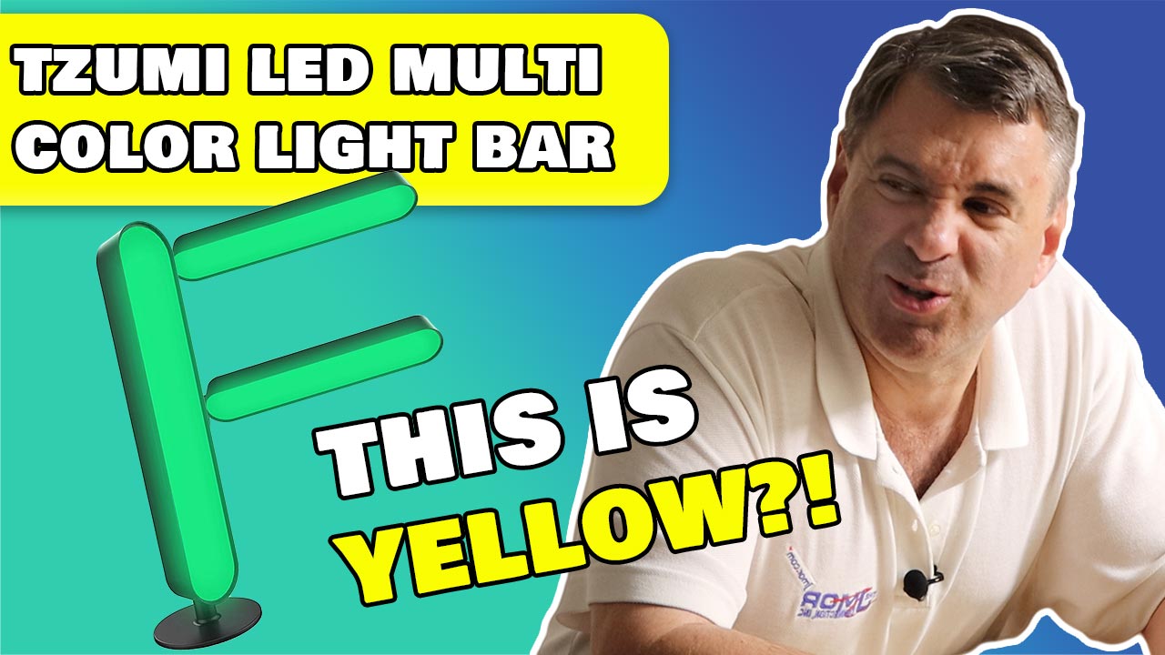 Tsumi LED Multi Color Light Bar Unboxing and Review